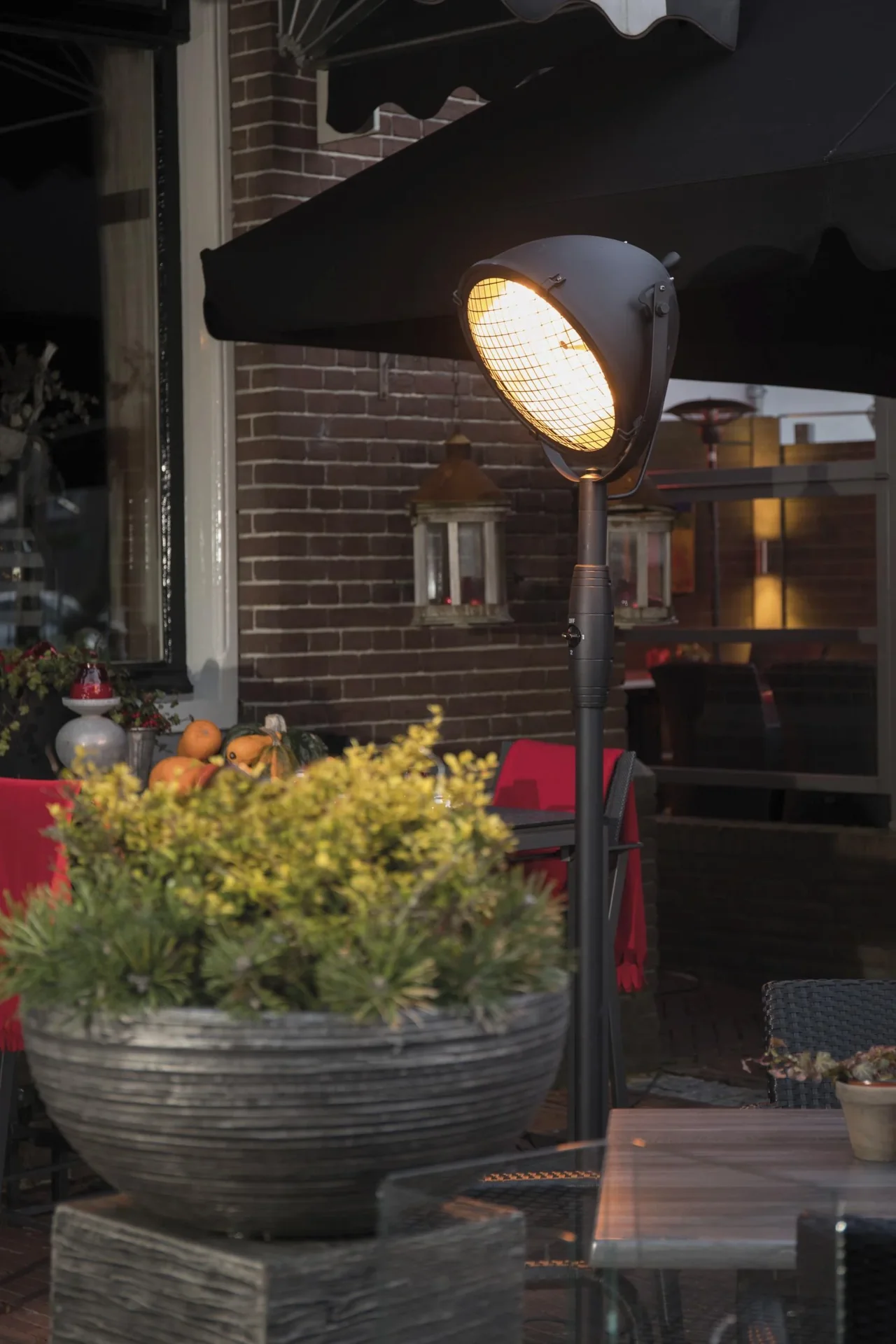 Standheizstrahler Indus II Bright Standing schwarz 2100 Watt - 3