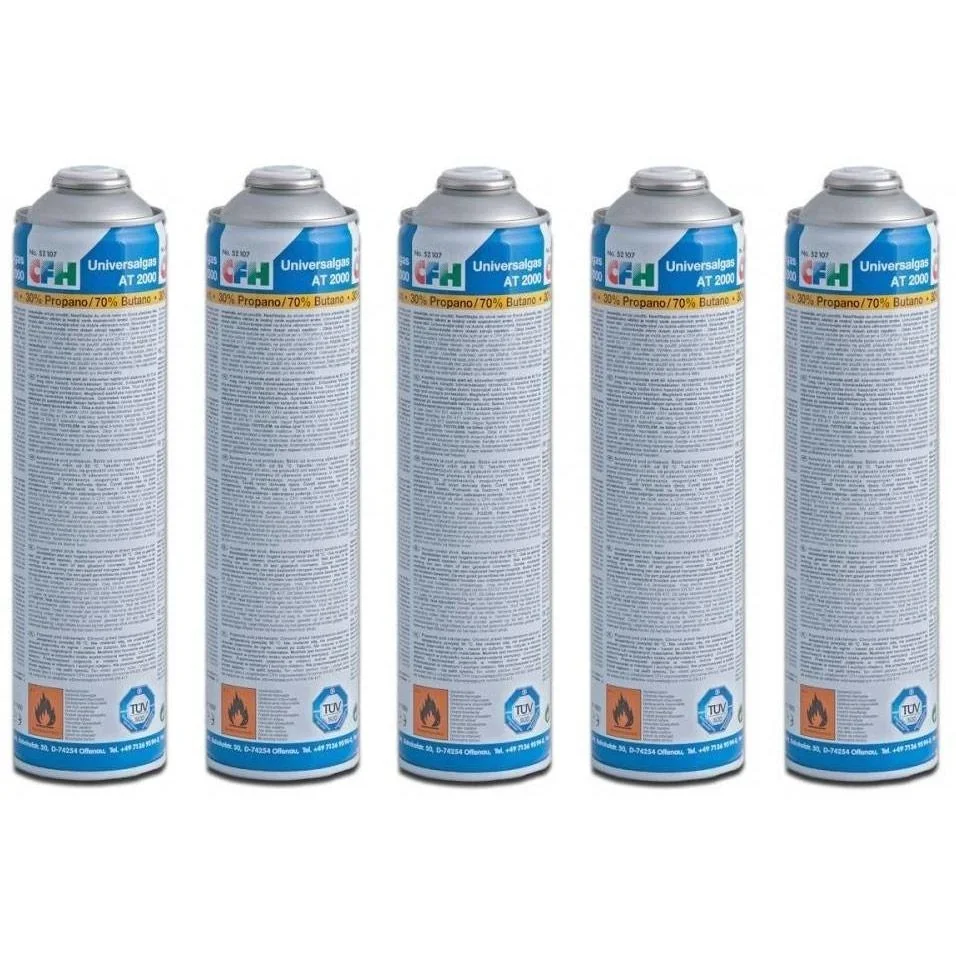 5x Gasflaschen für Gasbrenner - Unkrautbrenner - 2