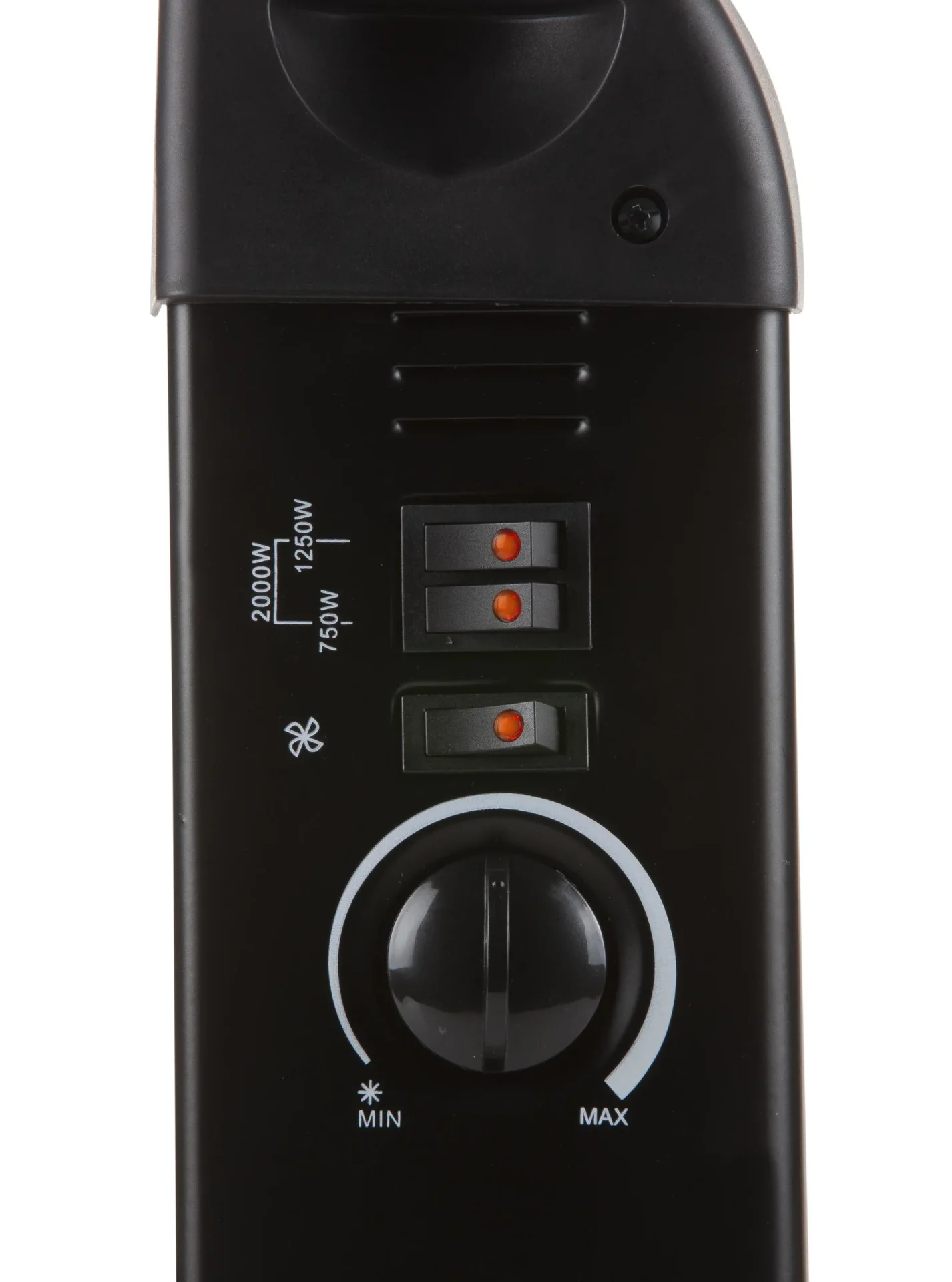 Konvektionsheizung Turbo schwarz - 2