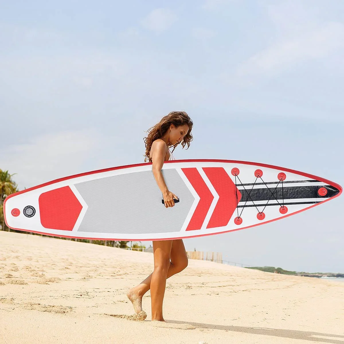 SUP Board aufblasbar mit viel Zubehör 320 x 76 x 15 cm - 1