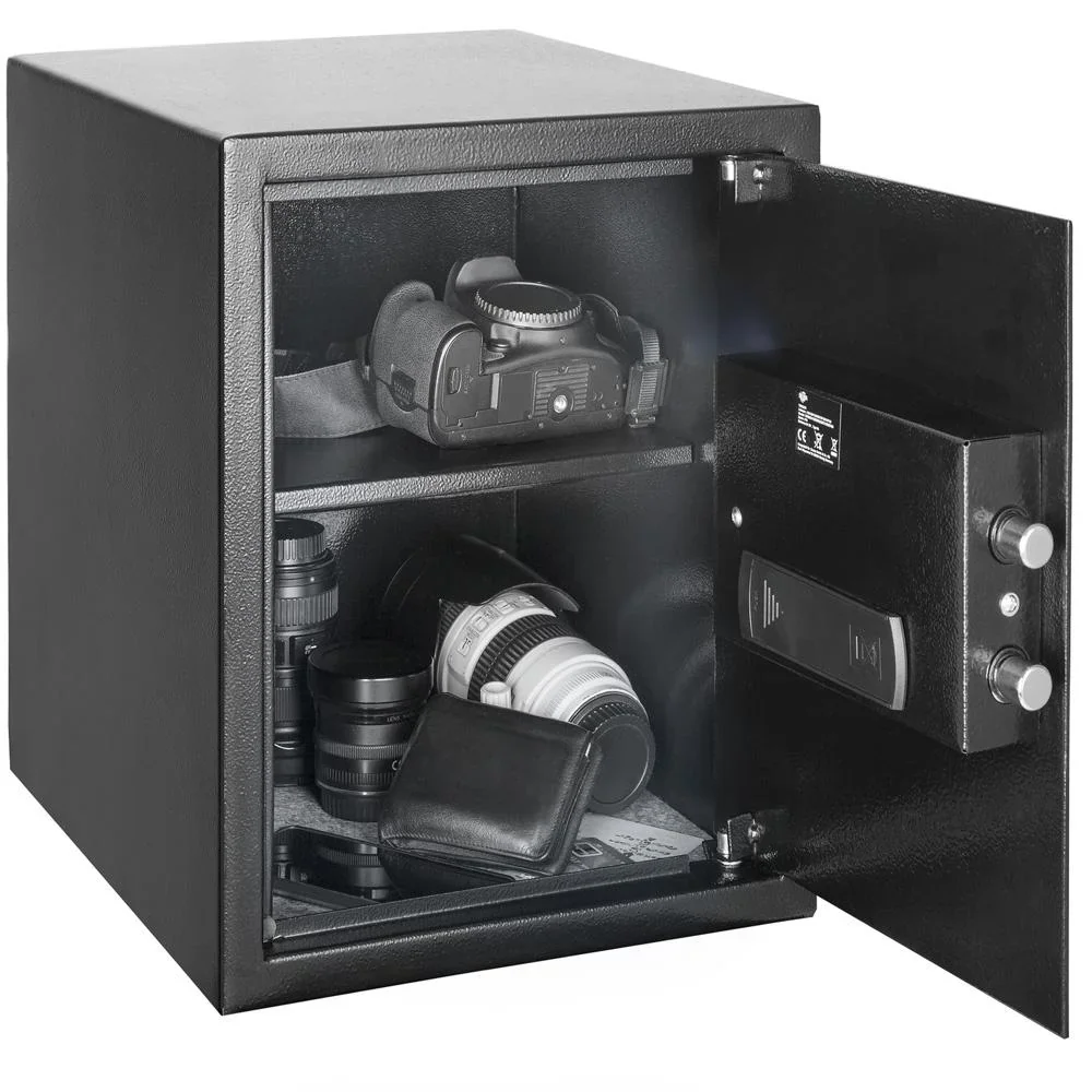 Elektrischer Dokumentensafe 35 x 40 x 40cm schwarz - 1