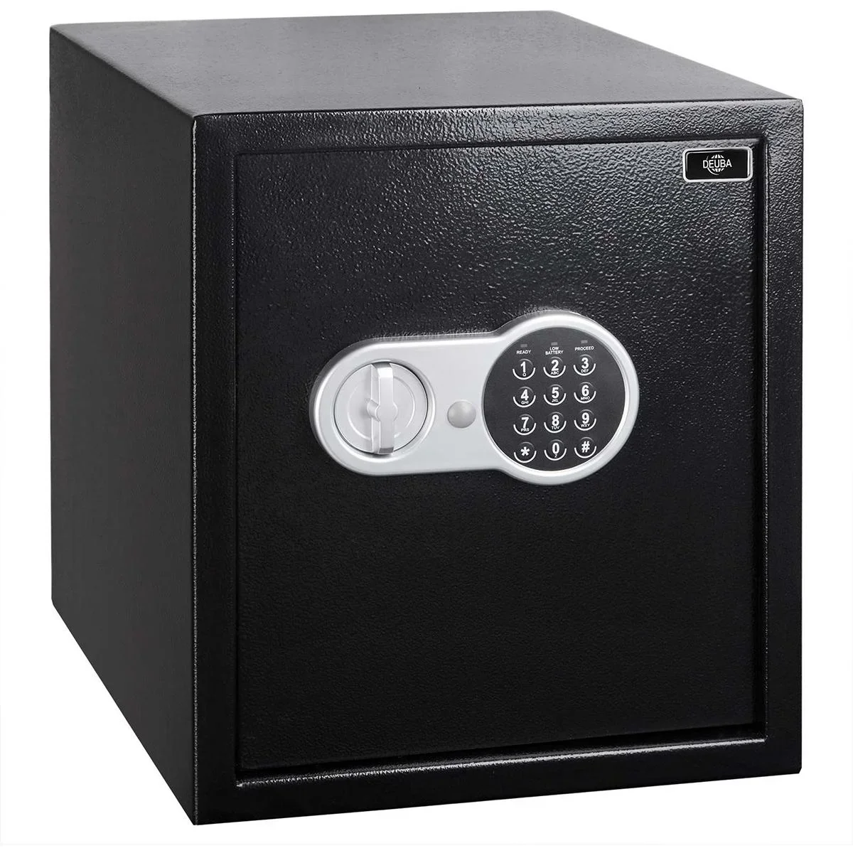 Elektrischer Dokumentensafe 35 x 40 x 40cm schwarz - 4