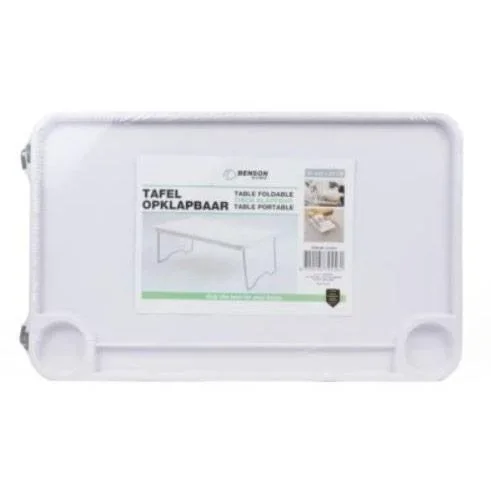 Klapptisch weiß - 57x35x23 cm - 0