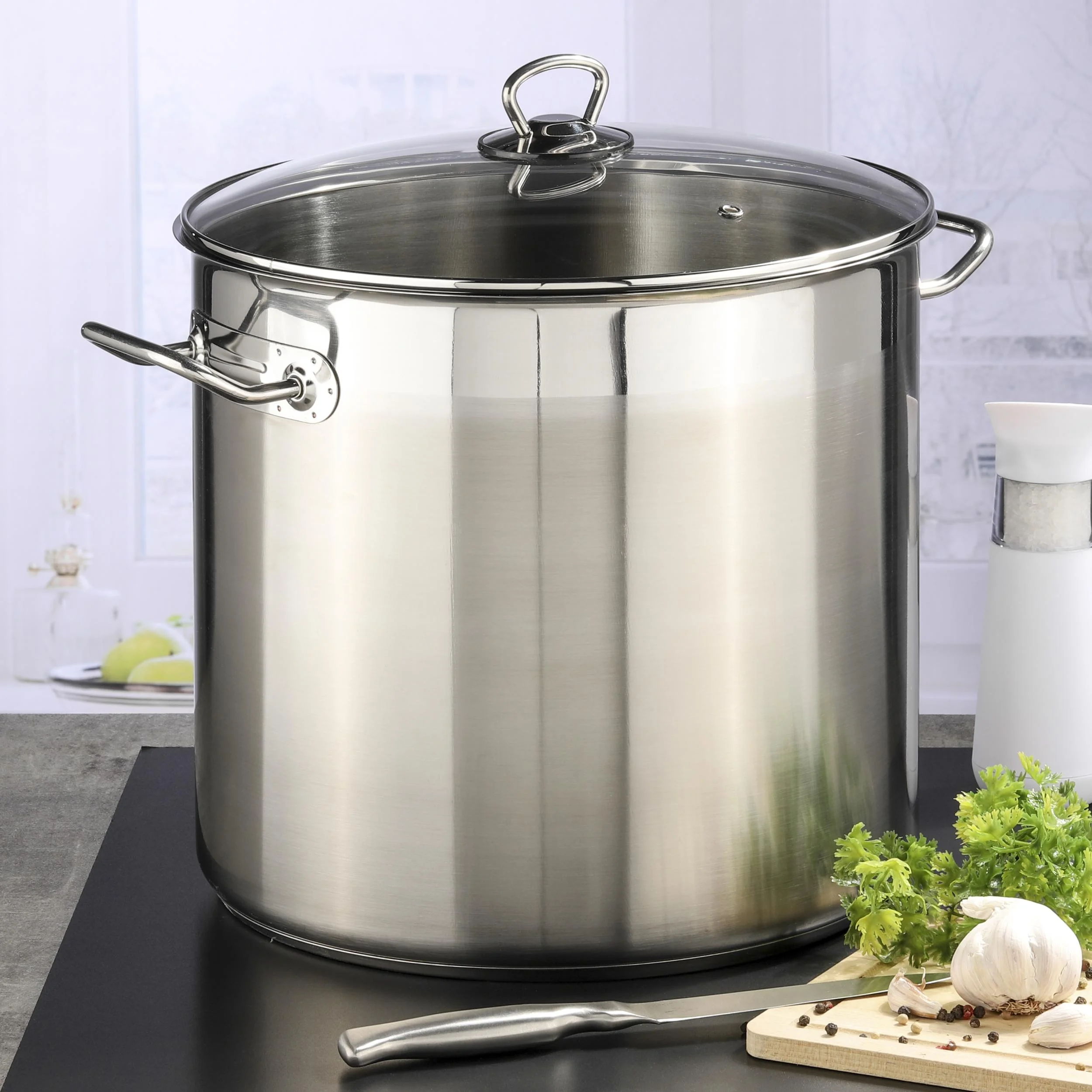 Universaltopf, 15 l mit Glasdeckel - 1