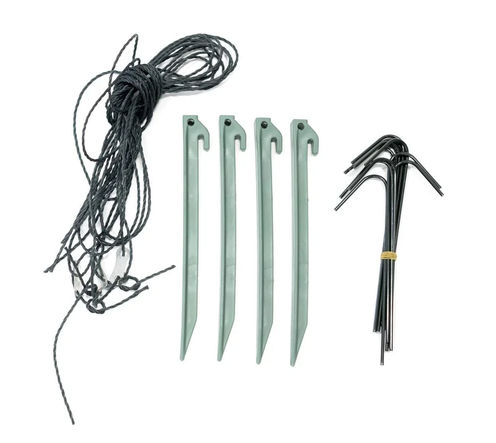 Zelt Winterzelt 160x160x183 cm Weiß - 2