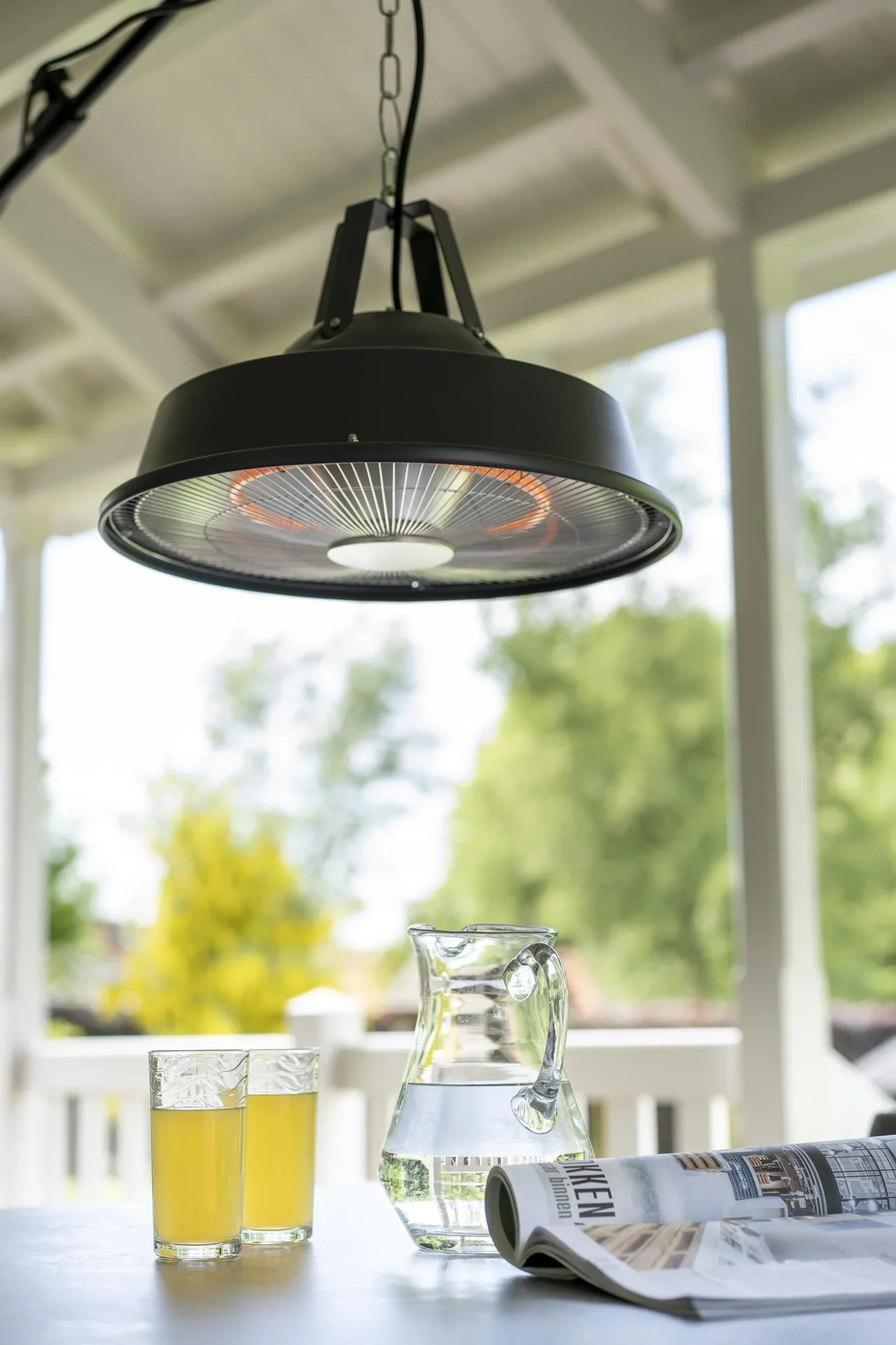 Partyzeltheizung - Partytent heater 1500 Sail Grey - 2