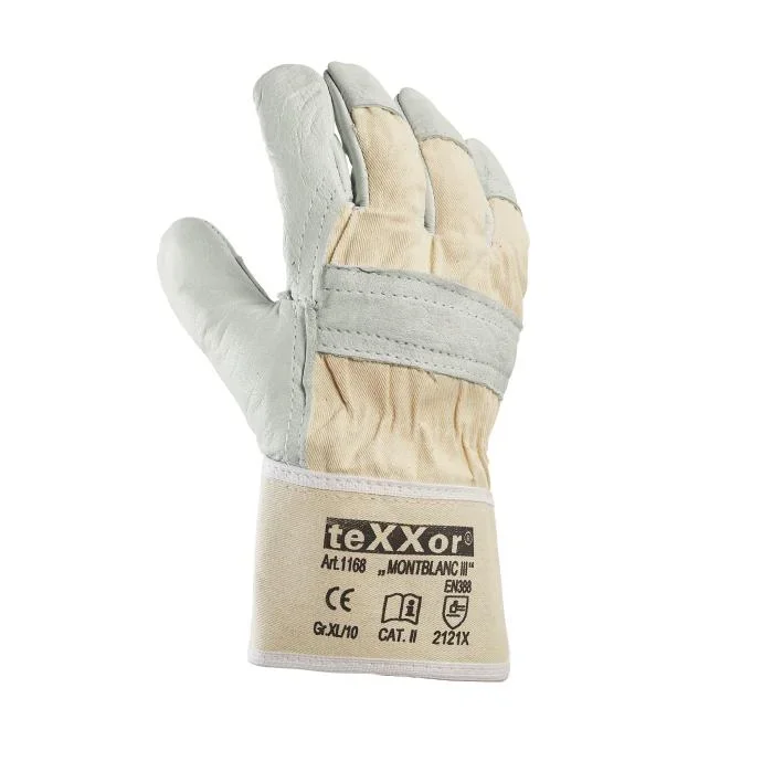 Rindvollleder-Handschuhe MONTBLANC III, Gr.10, 5er Set - 0