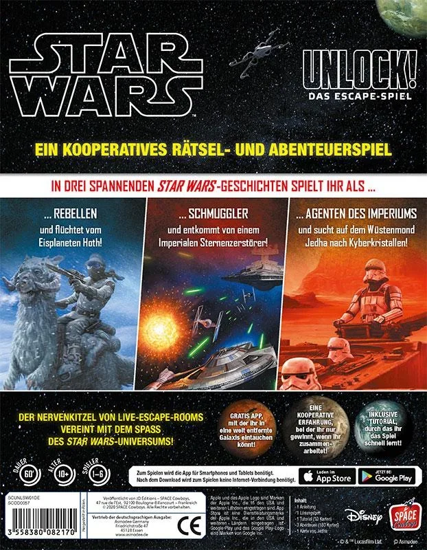 Gesellschaftsspiel Unlock! Star Wars - 0