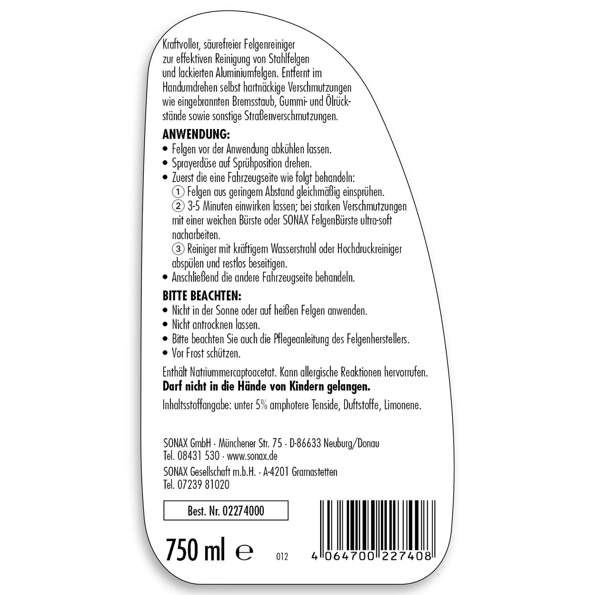 Felgenstar 750 ml - 5