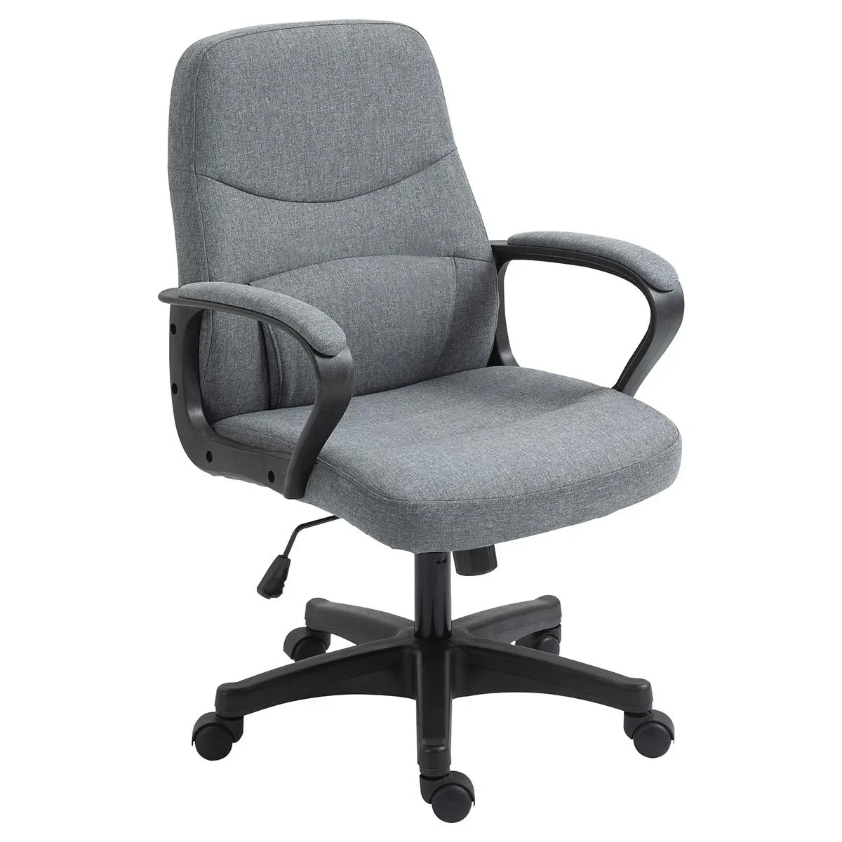 Chefsessel mit Massagefunktion Massage Sessel höhenverstellbarer Drehstuhl Bürostuhl ergonomisches Liniendesign mit USB- - 1