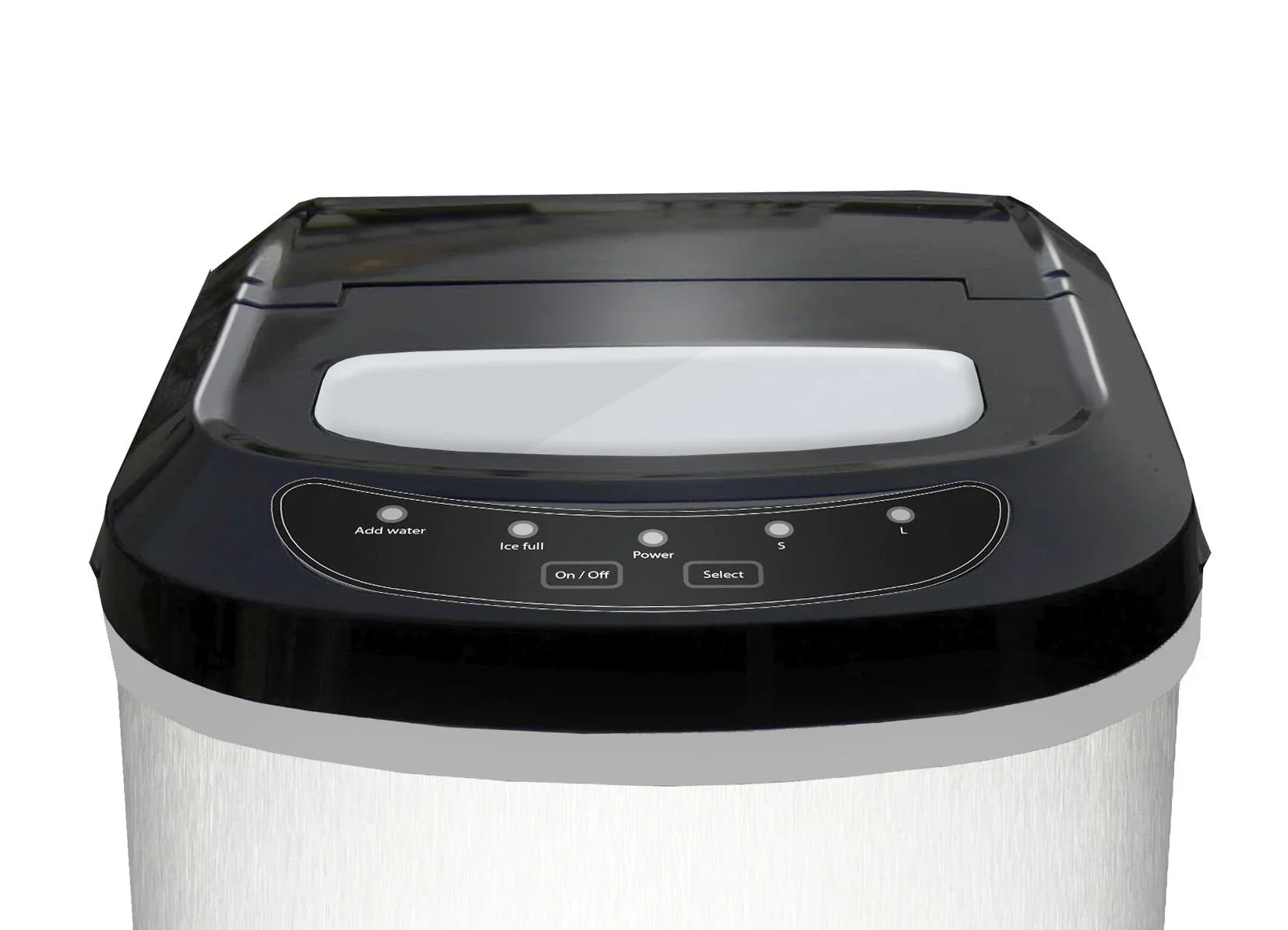 Eiswürfelmaschine IceMaster Pro Edelstahl - 2,2 Liter - 90 Watt - 0