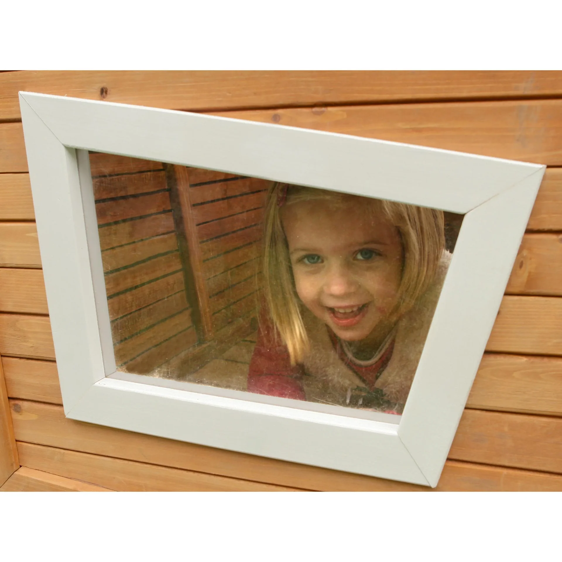 Emma Spielhaus Braun/Weiß - Blaue Rutsche - 7