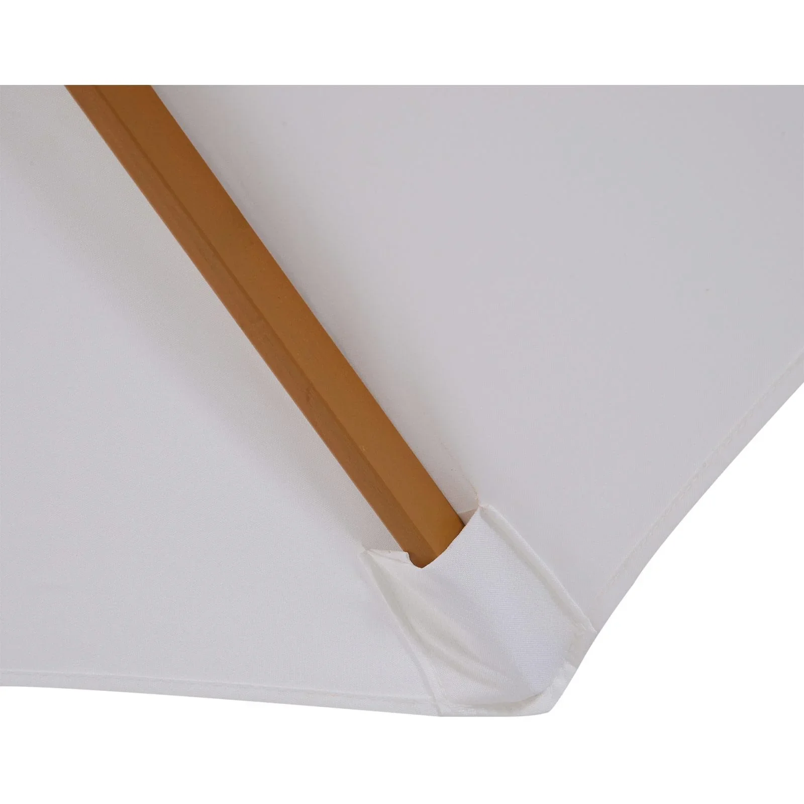 Sonnenschirm Holzschirm Balkonschirm 3 m - 2