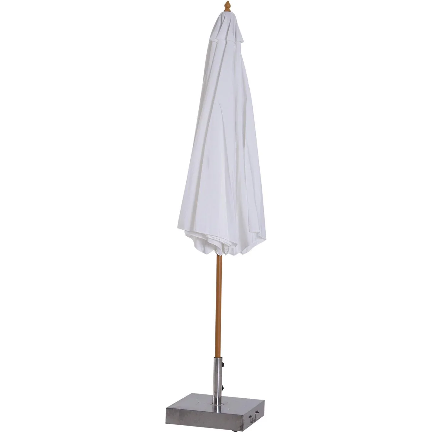 Sonnenschirm Holzschirm Balkonschirm 3 m - 3