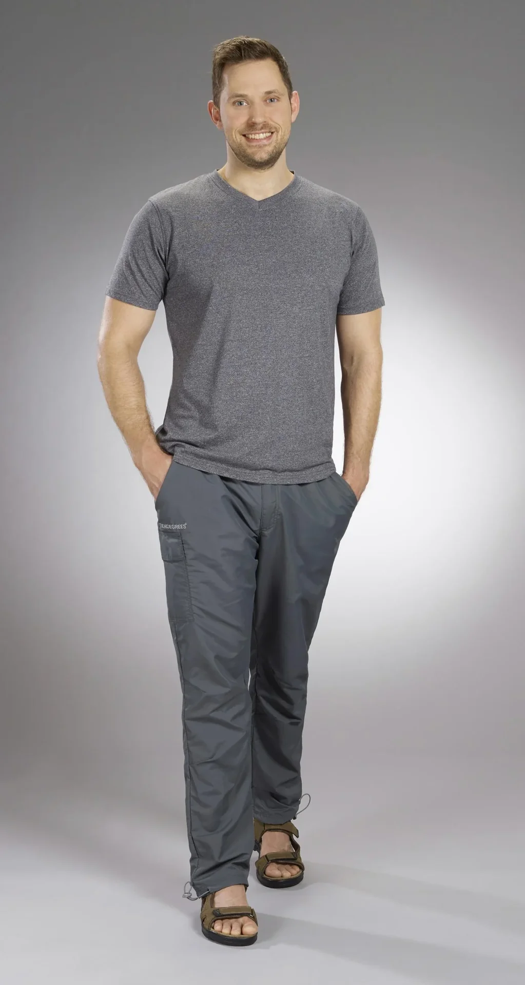 Funktionshose, Farbe anthrazit, Gr.2XL - 0