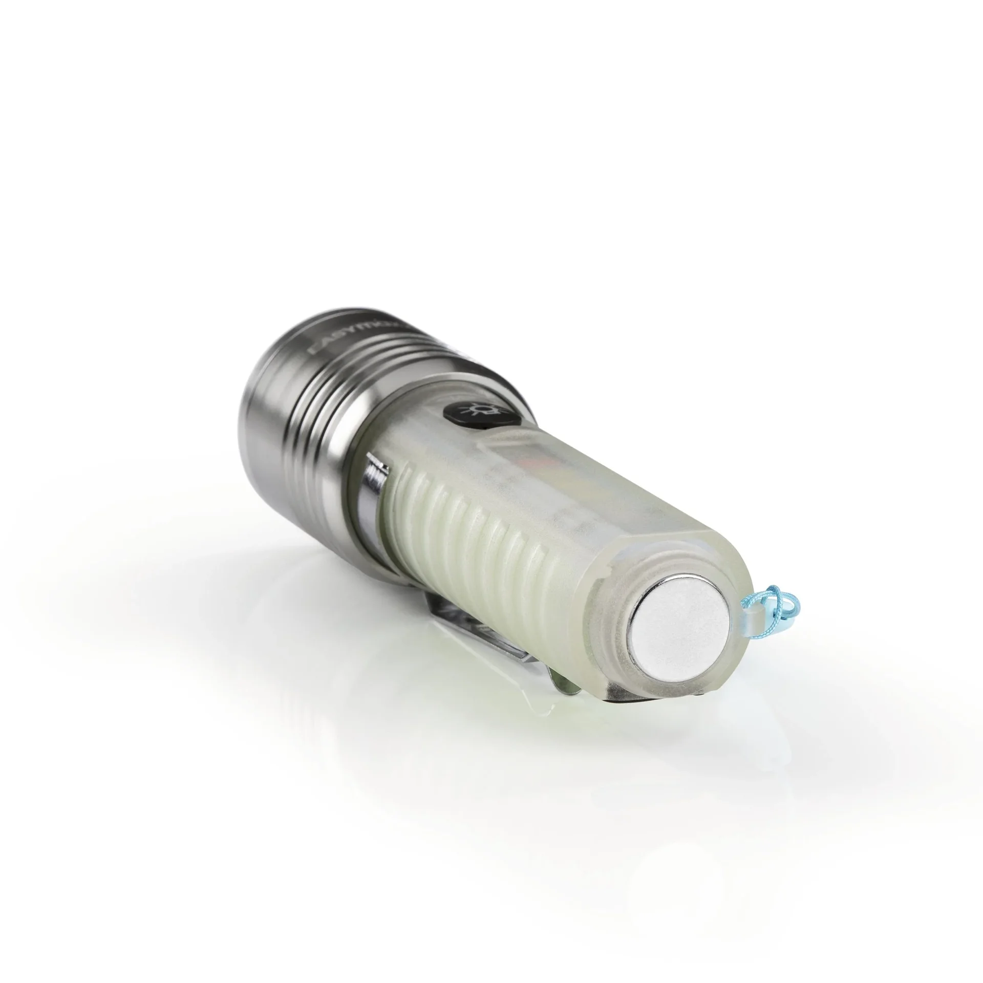 Power Taschenlampe mit fluoreszierendem Griff, aufladbar - 1