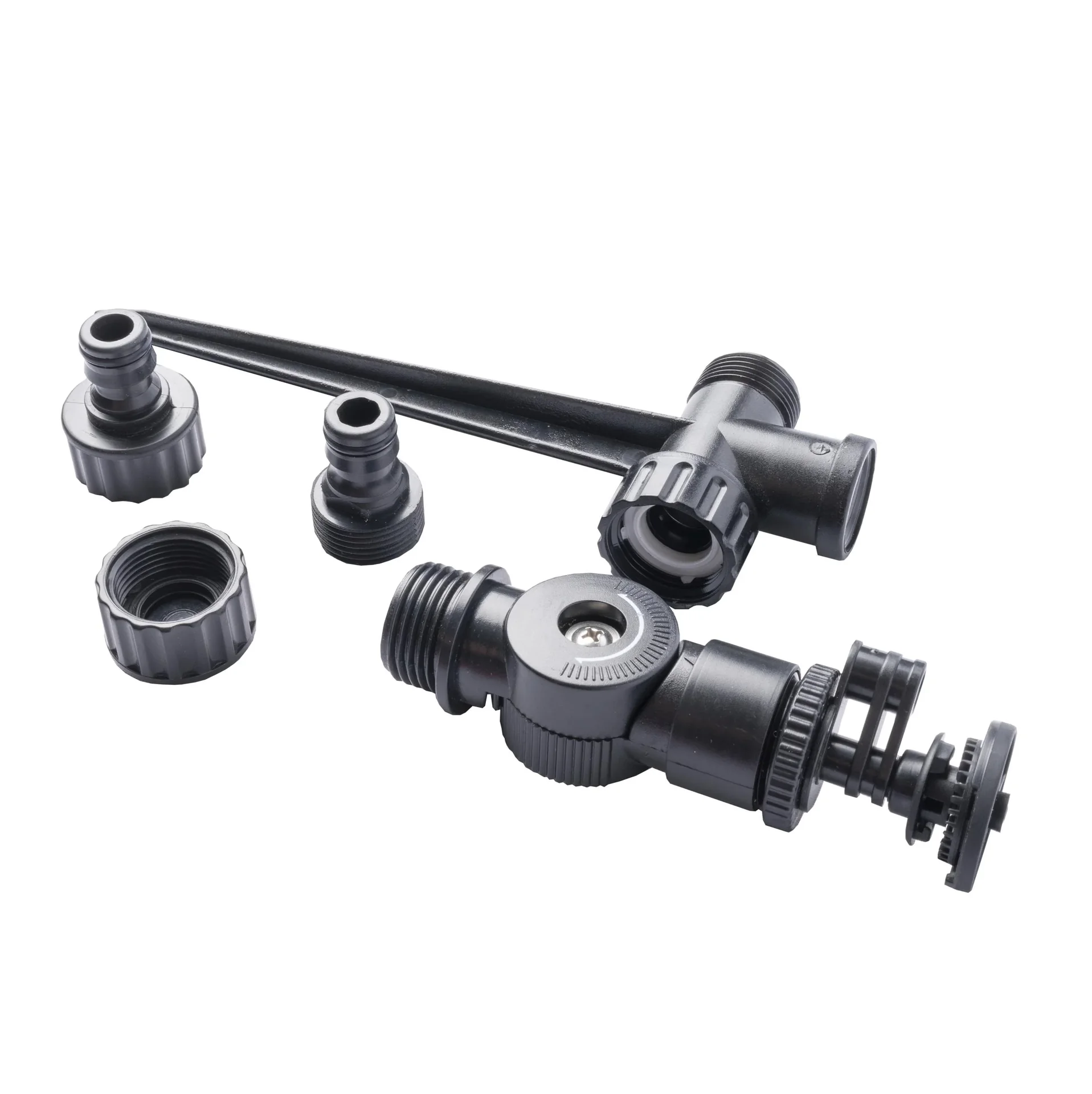 Wassersparender Rasensprenkler, 180° Schwenkkopf - 4