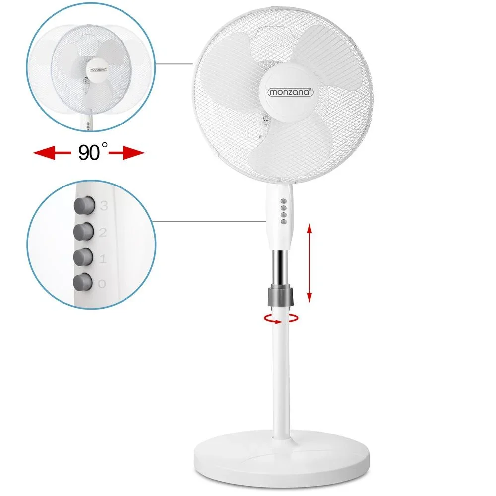 Lüfter weiß Ø43cm 54dB - 2