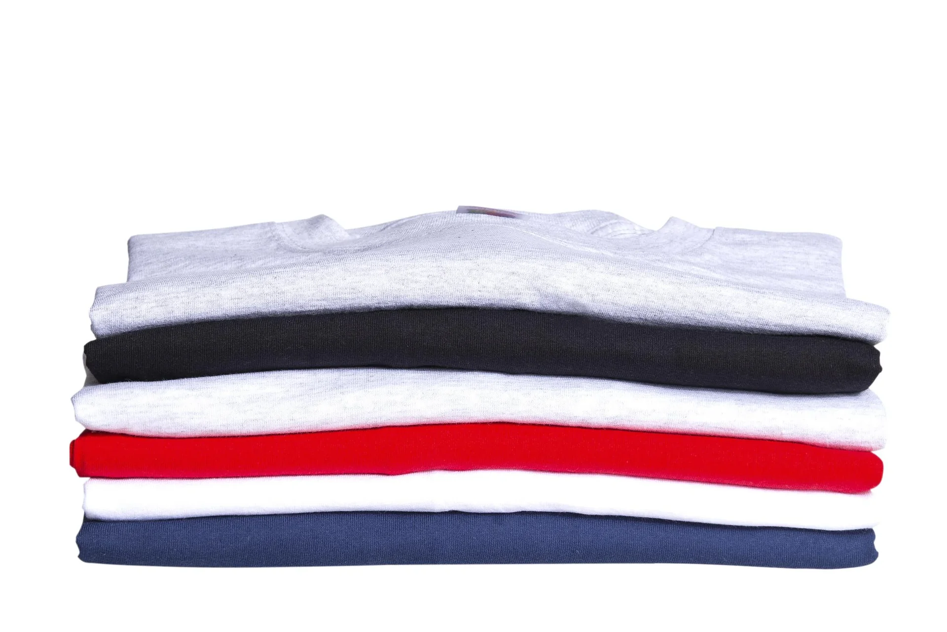 T-Shirt mit Rundhalsausschnitt, Farbe rot Gr.M - 4