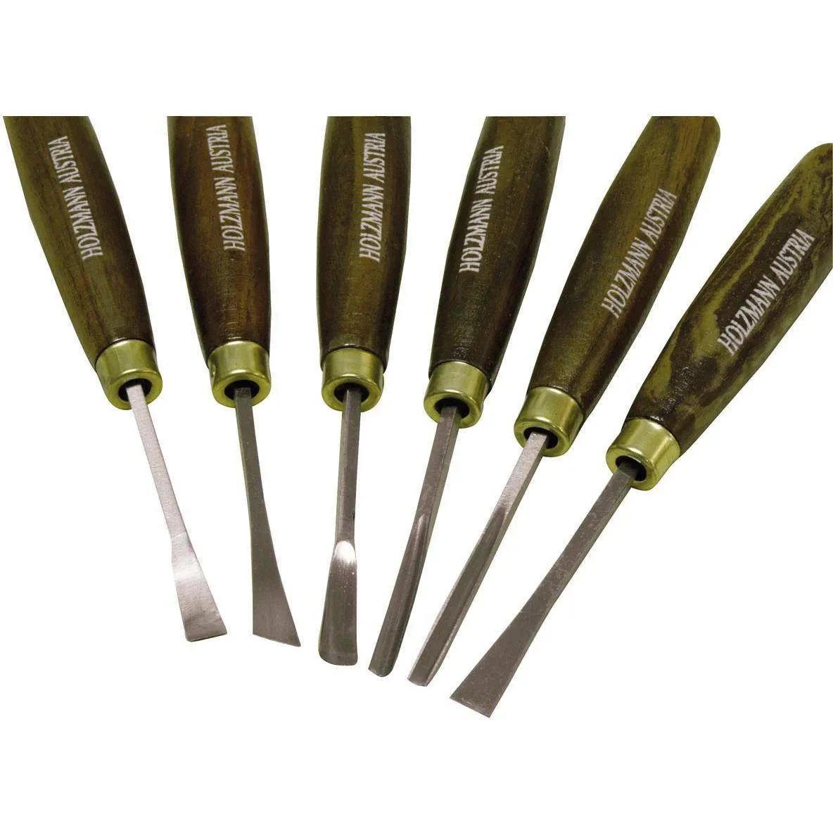 Meißel - Holzschneideset 6-teilig - mit Aufbewahrungsbox - 0