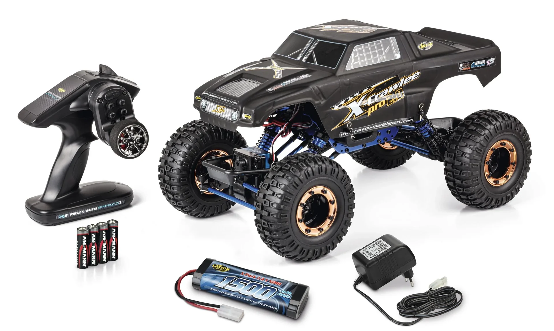 Buggy X-Crawlee Pro 2.0 100 % RTR 1:10 - 1