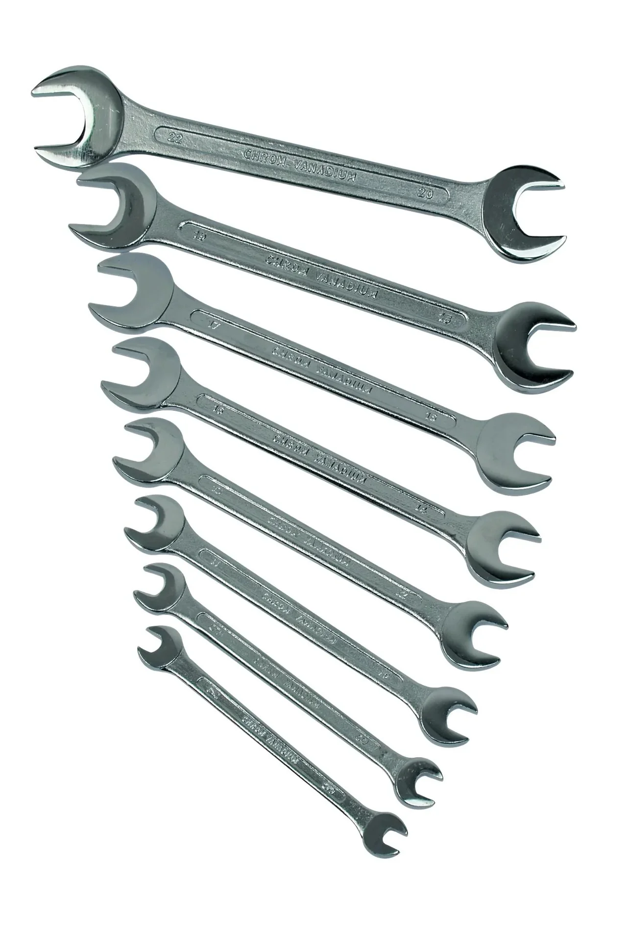 Gabelschlüssel-Satz, 8-teilig - 0