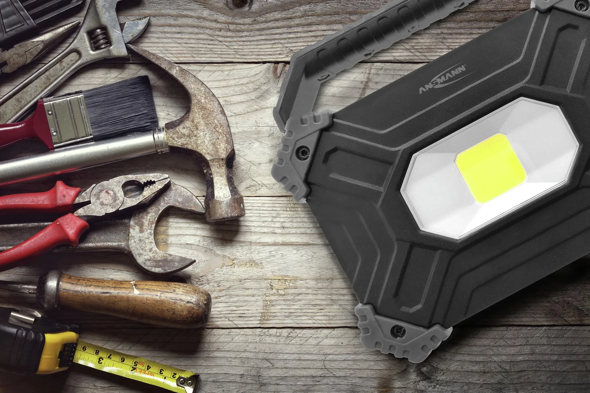 COB-LED Arbeitsleuchte mit Powerbankfunktion, 2800 Lumen, IP64, wiederaufladbar - 3