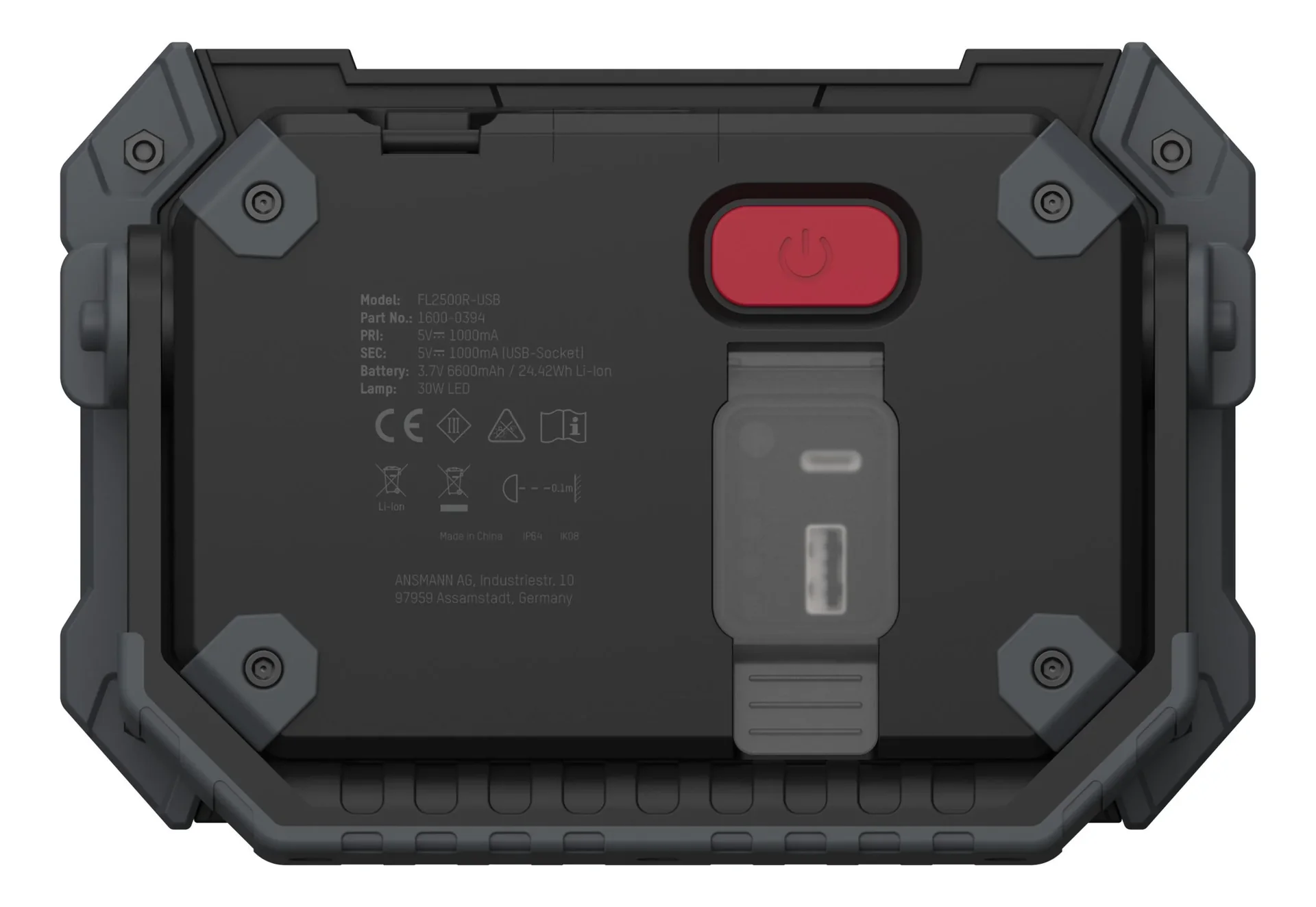COB-LED Arbeitsleuchte mit Powerbankfunktion, 2800 Lumen, IP64, wiederaufladbar - 6