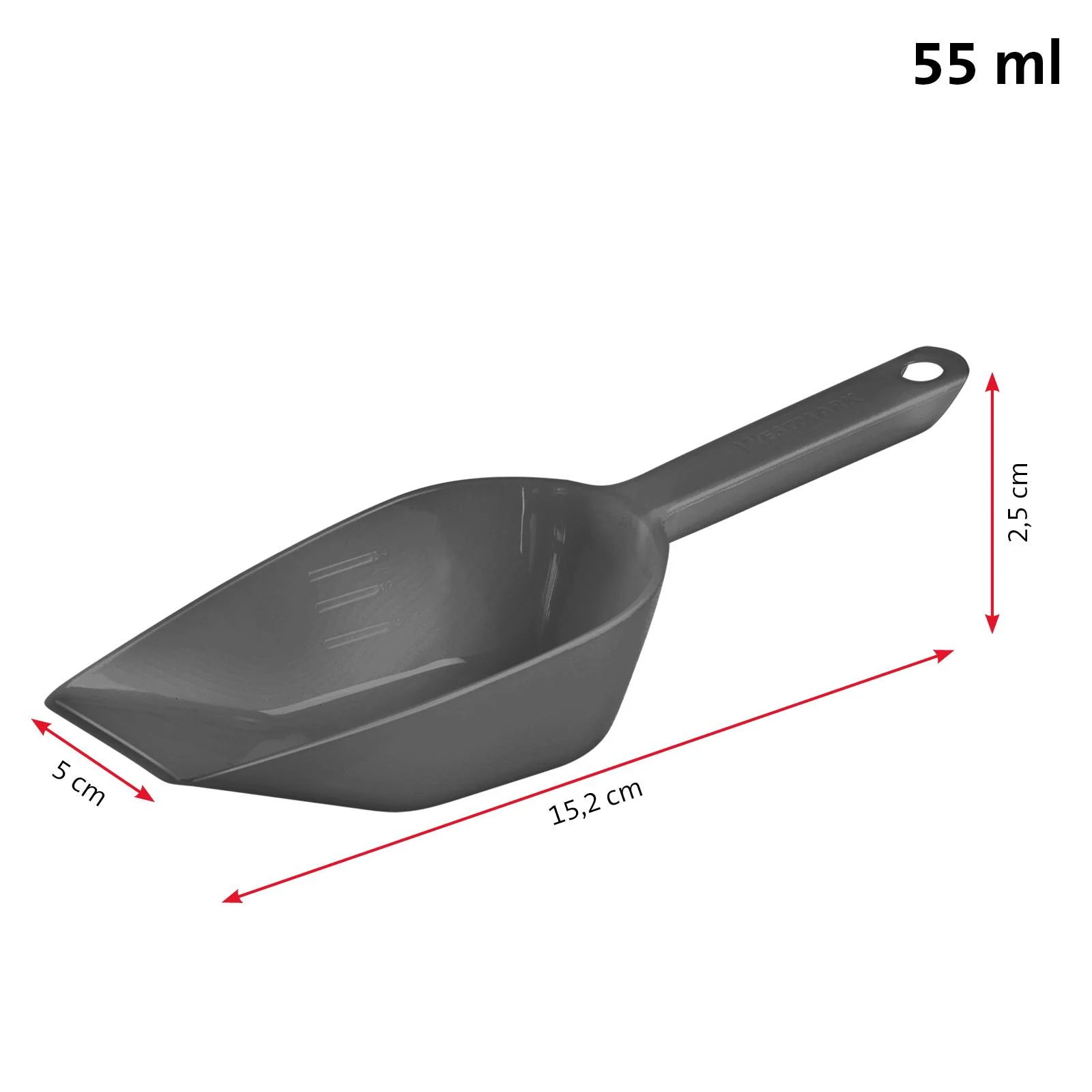 Kunststoffschaufel "Halvar" 55 ml, 3 Stück - 5