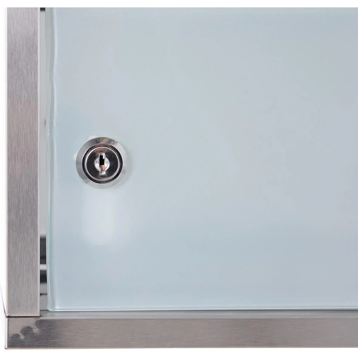 Medizinschrank mit 4 Fachböden silber - 4