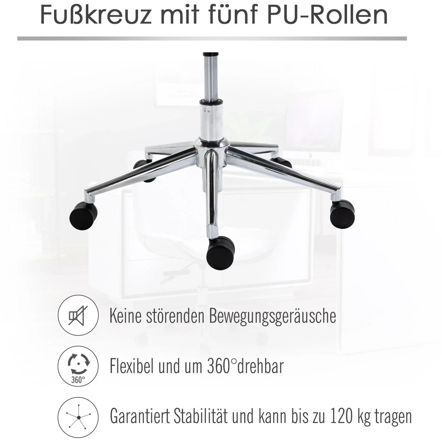 Drehstuhl im Retro-Stil - 1