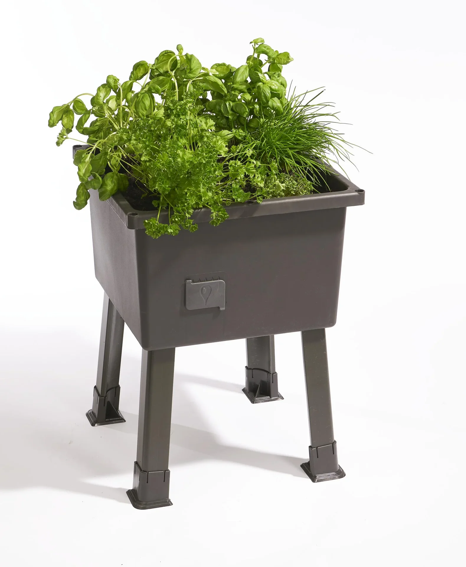 5 in1 Pflanzsystem / Hochbeet „Spitzbergen“, Größe L, 40 x 40 x 128 cm, Füße 33 cm - 4