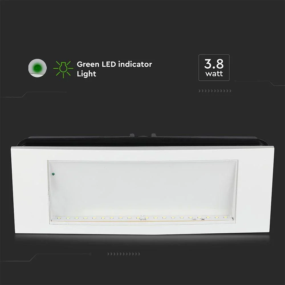 VT-511 Notleuchte - LED - Anbauleuchte - 3,8W - IP20 - 0