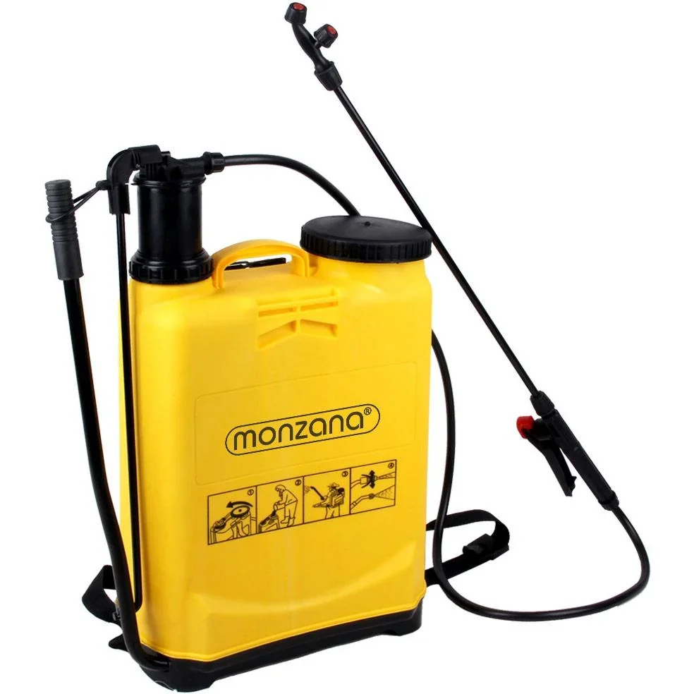 Drucksprüher 16l, 46,5 x 33 x 17,5cm, gelb-schwarz - 1