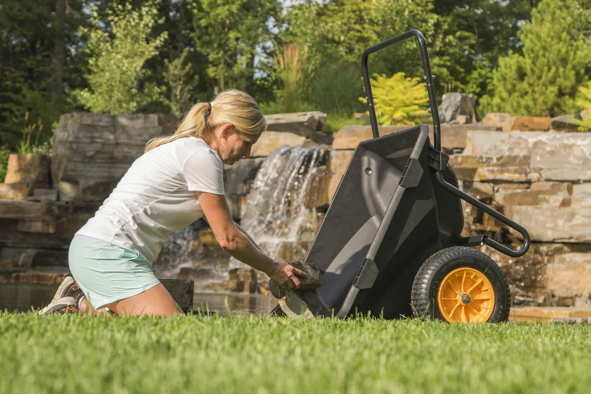 Schubkarre Cub Cart schwarz - 1