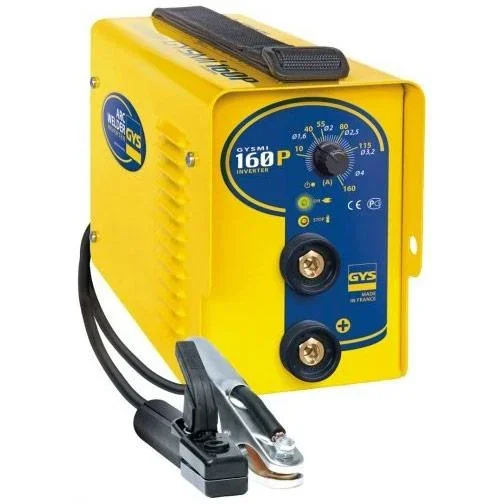 Schweißinverter/Schweißgerät mit Schweißhelm und Elektroden - GYSMI 160P - 10-160A - 1