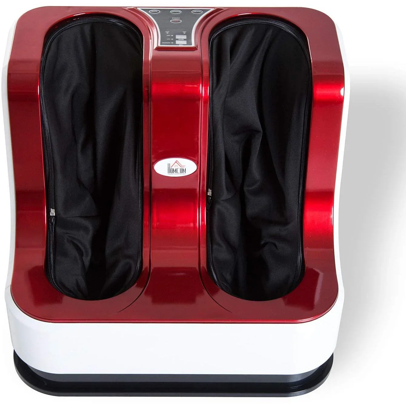 Fußmassagegerät Fußreflexzonen Massagegerät mit Wärmefunktion und 3 verschiedene Massageprogramme Rot - 4