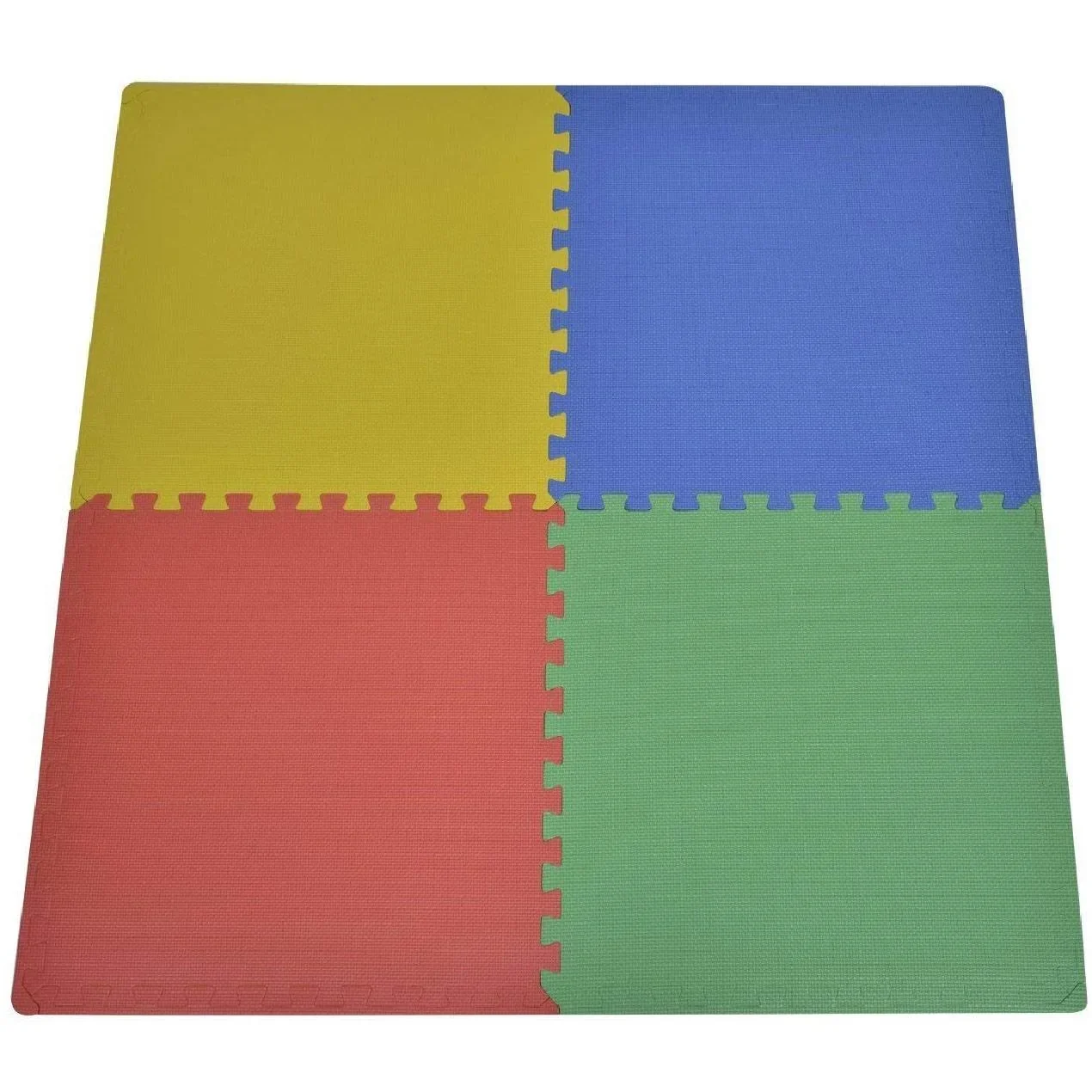 Puzzlematte Spielmatte Schutzmatte Set EVA 8 tlg bunt - 3