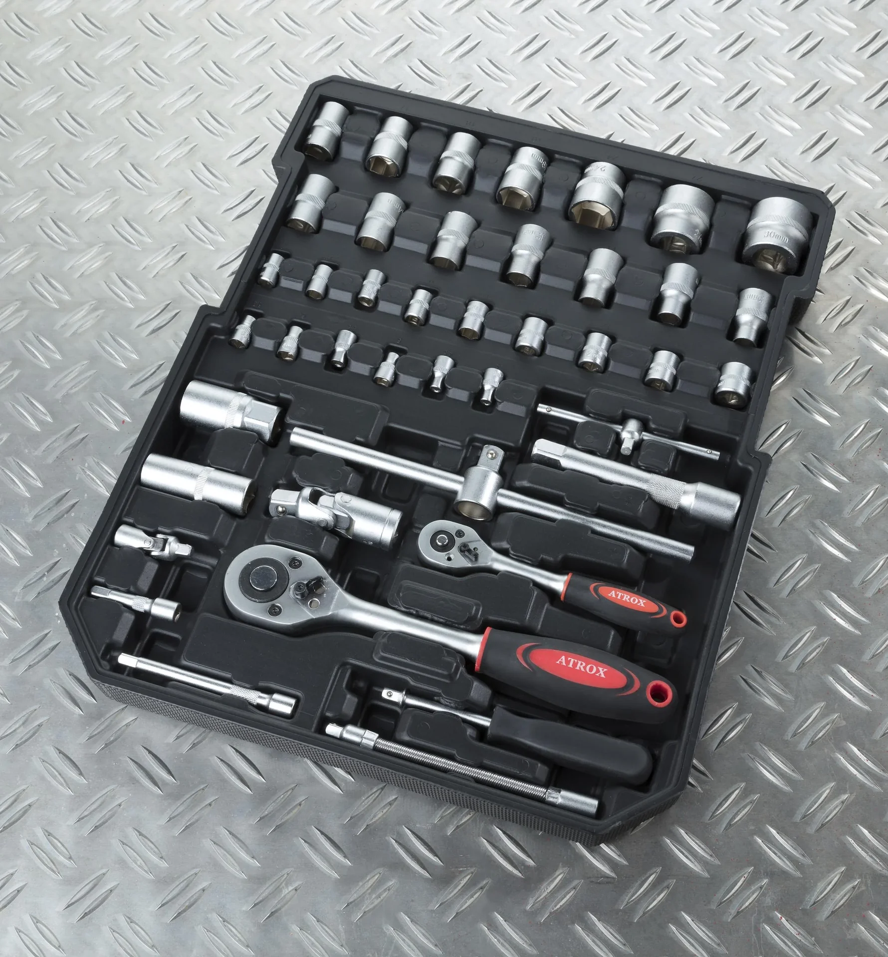 Werkzeugkoffer auf Rollen 186-teilig - 6