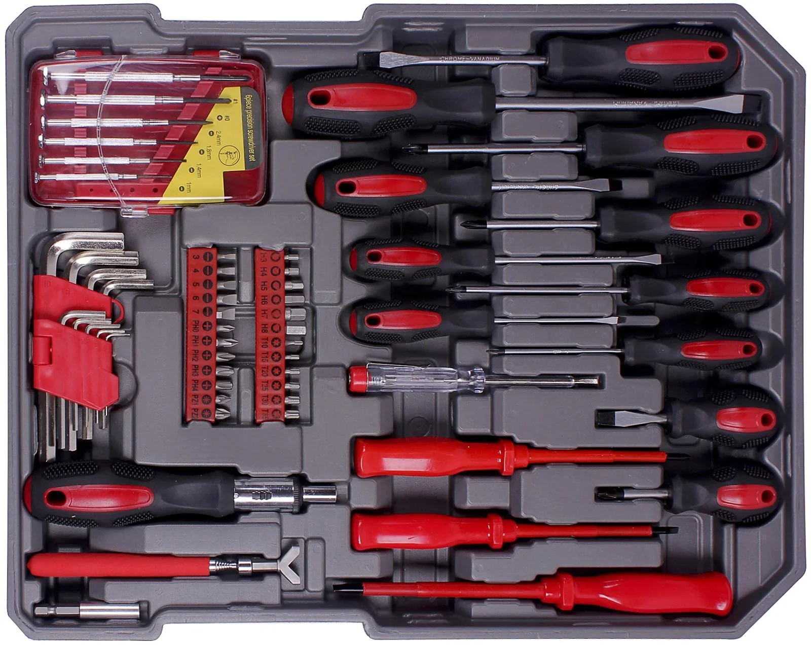 Werkzeugkoffer auf Rollen 186-teilig - 9