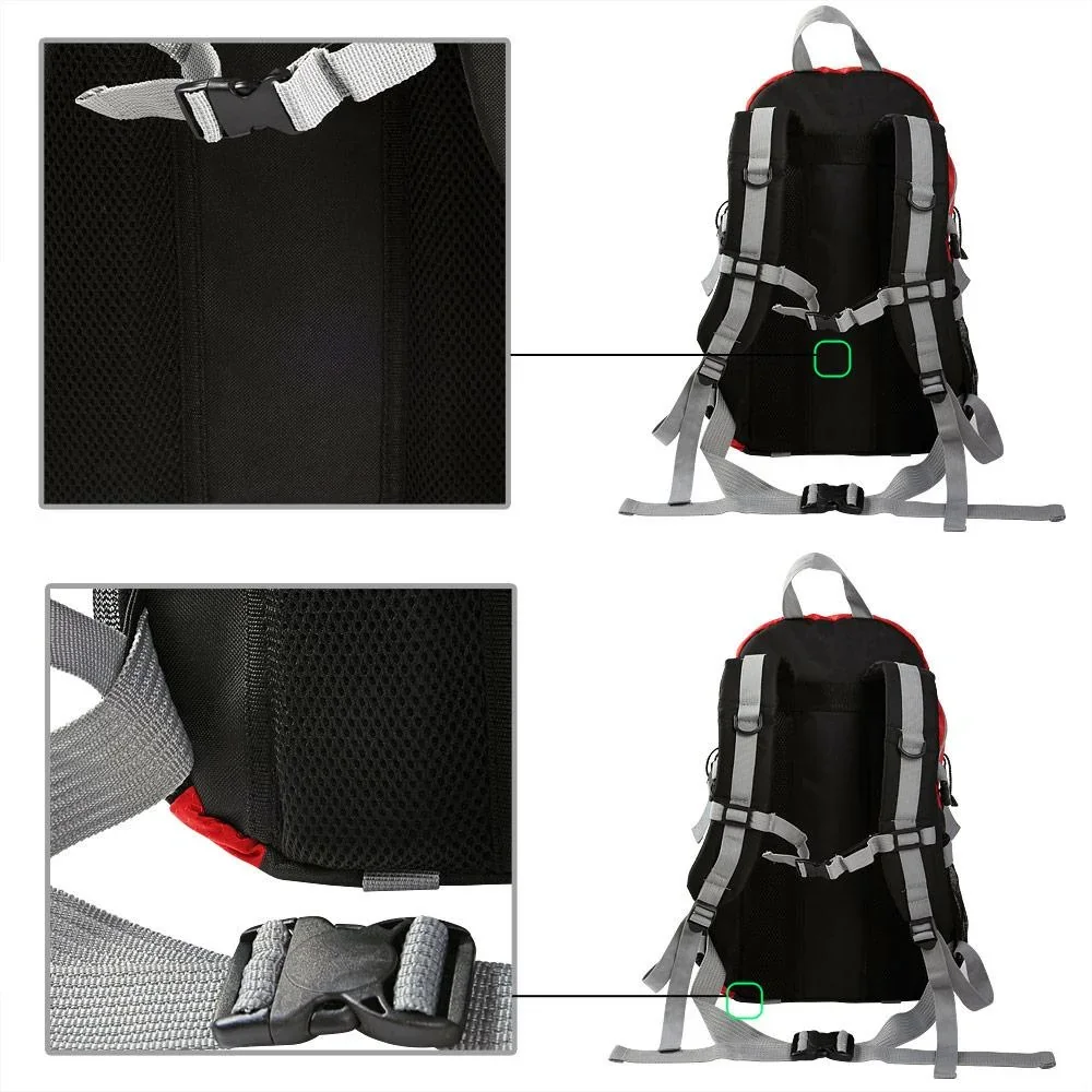 Outdoor-Rucksack rot 40L - 1