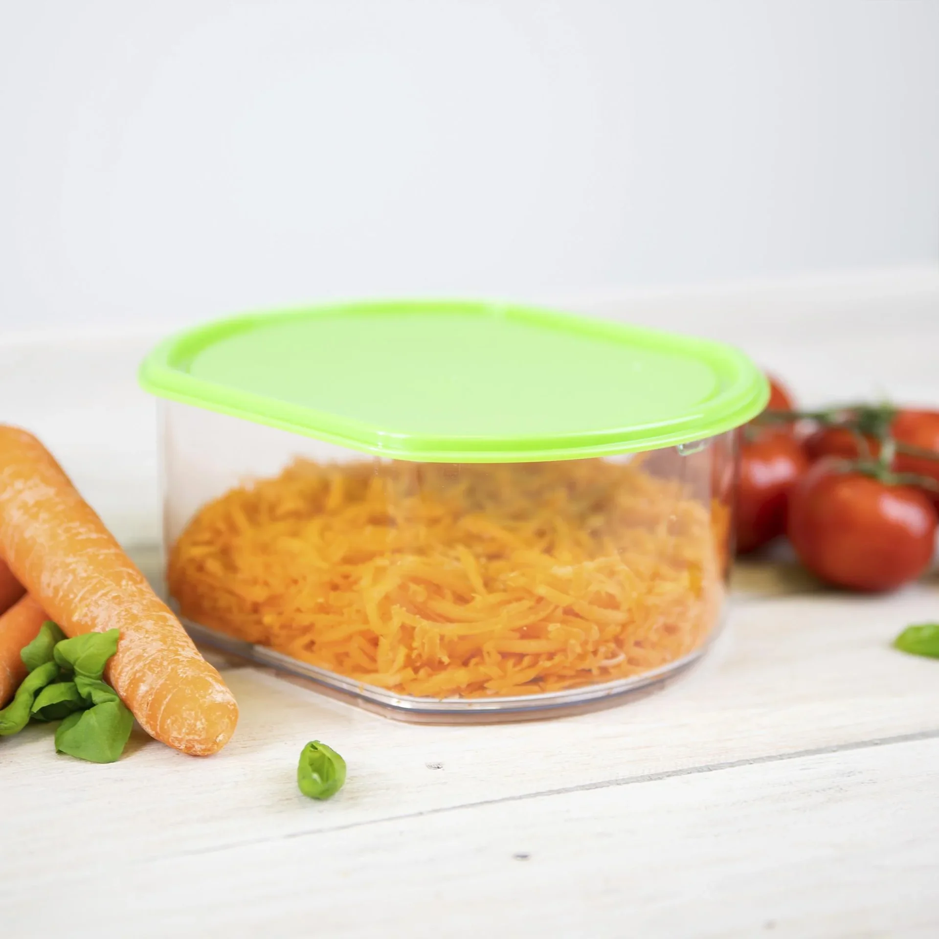 Manueller Food Processor "Pegasus", Gemüsezerkleinerer, Set, Grün, 10-teilig - 6