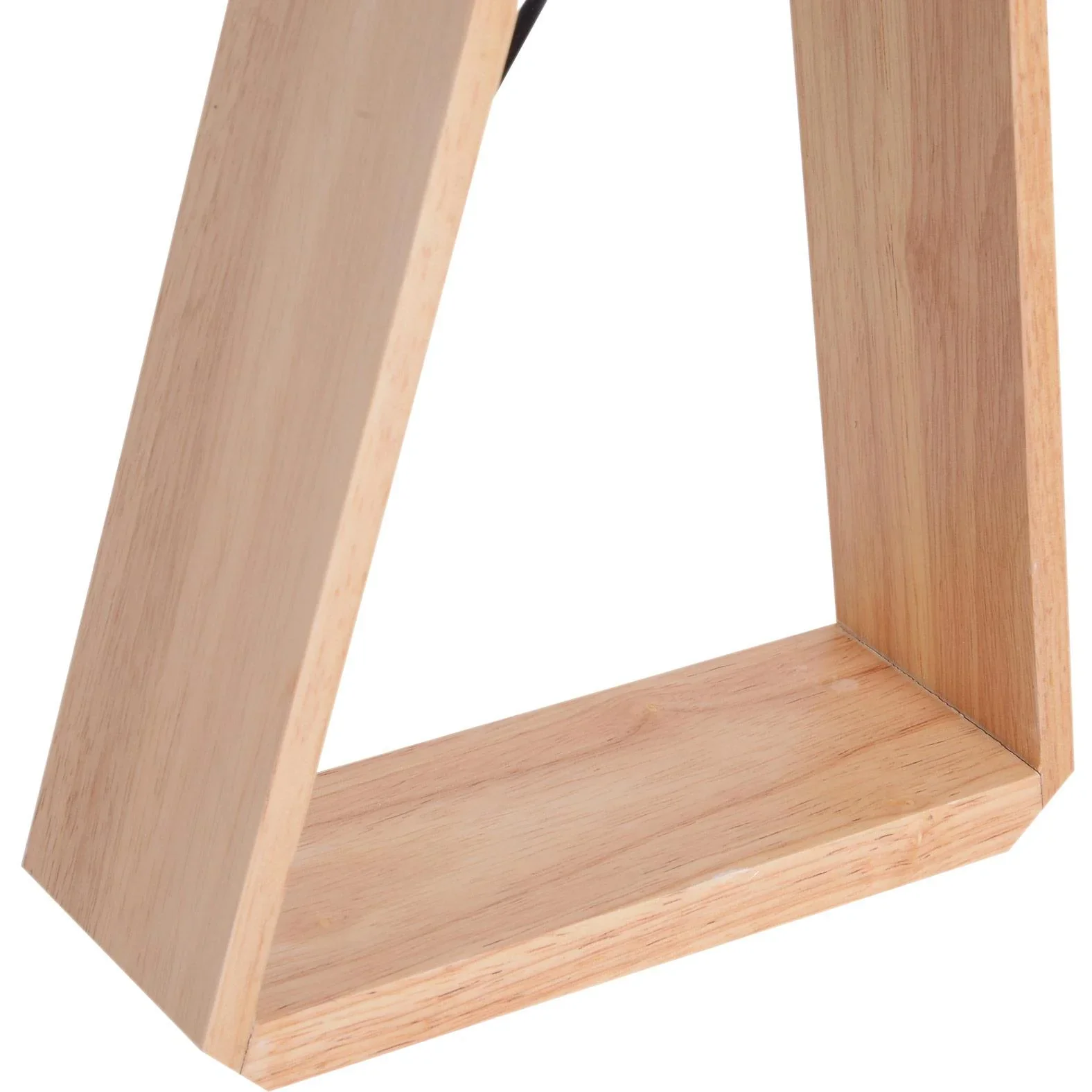 Tischlampe Nachttischlampe Leselampe Stoffschirm Minimalistisch Eichenholz E27 40 W Skandinavisch - 4