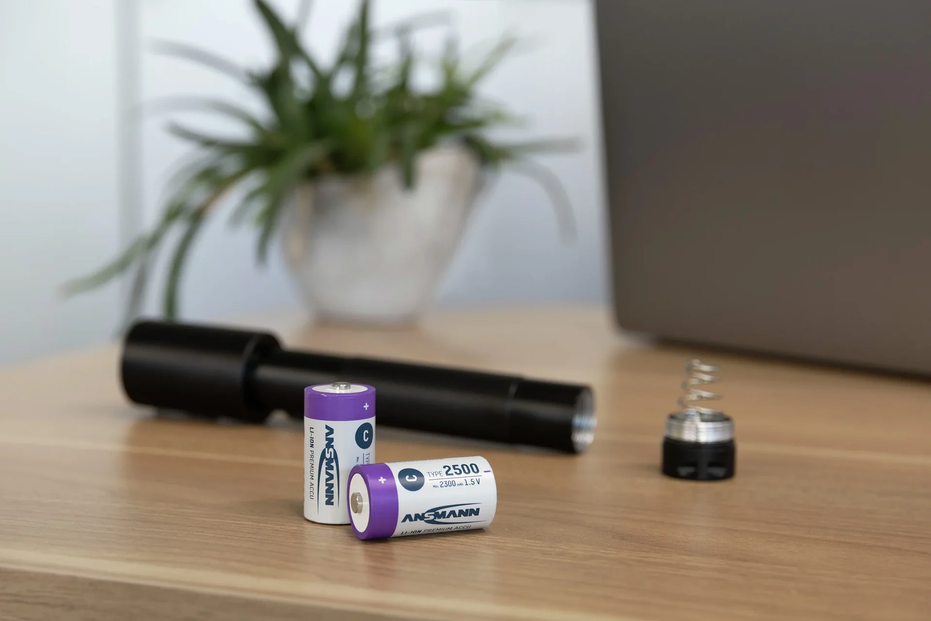 Lithium Ionen Baby (C) Akkus USB-C - 2 Stück, Sicherheitsabschaltung - 5