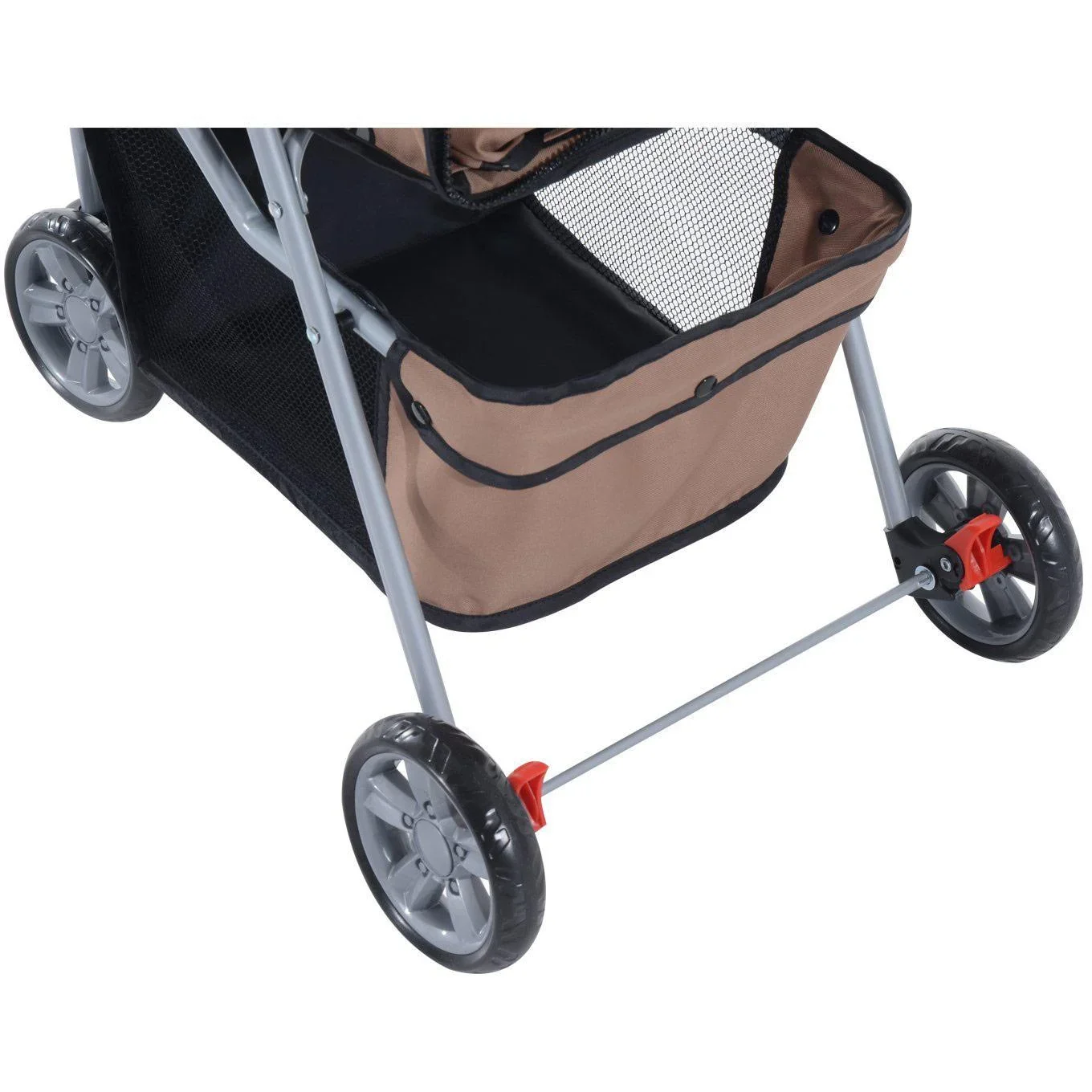 Hundebuggy Hundewagen Kaffee - 3