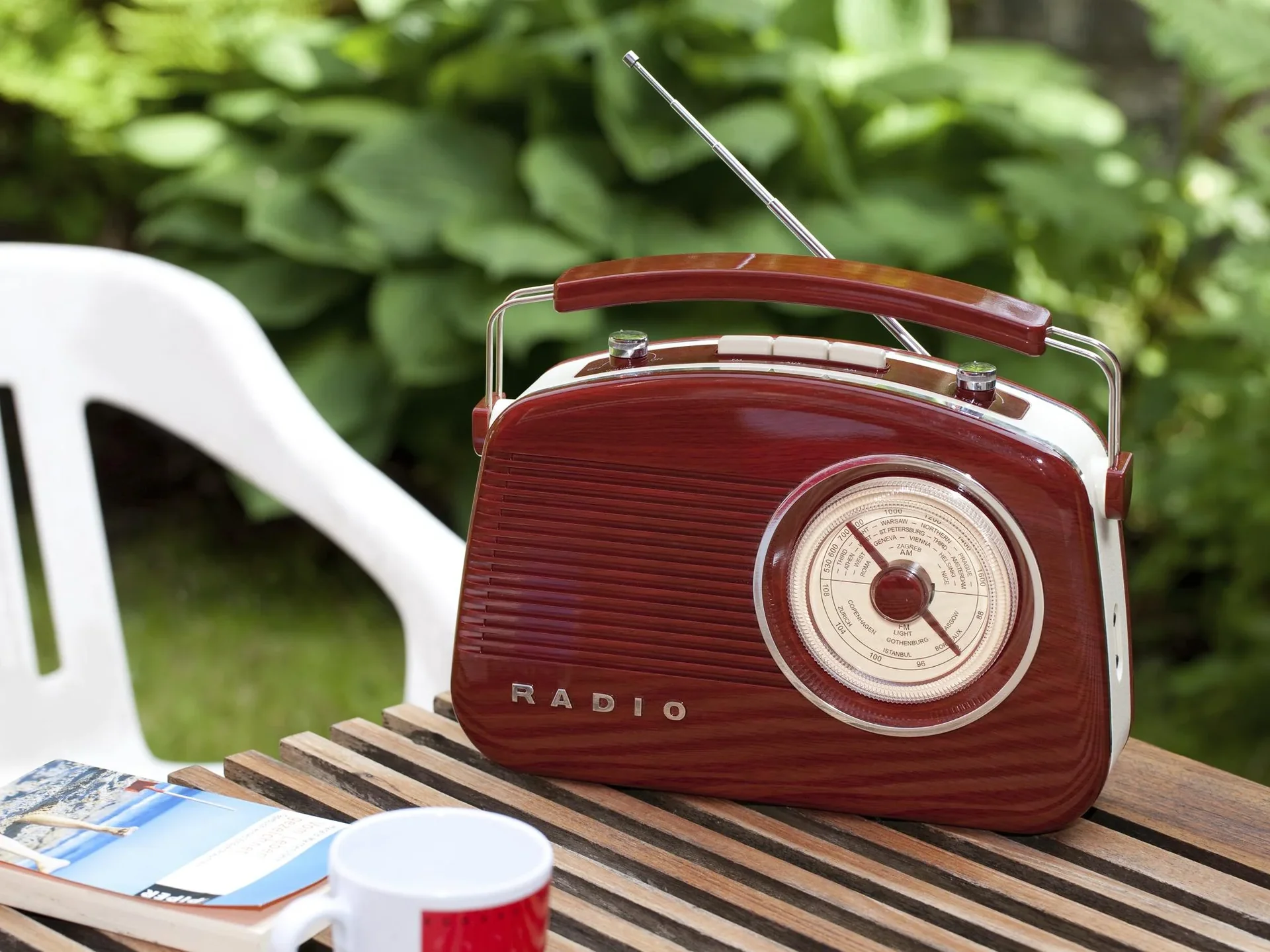 Großes Nostalgie Kofferradio - 6