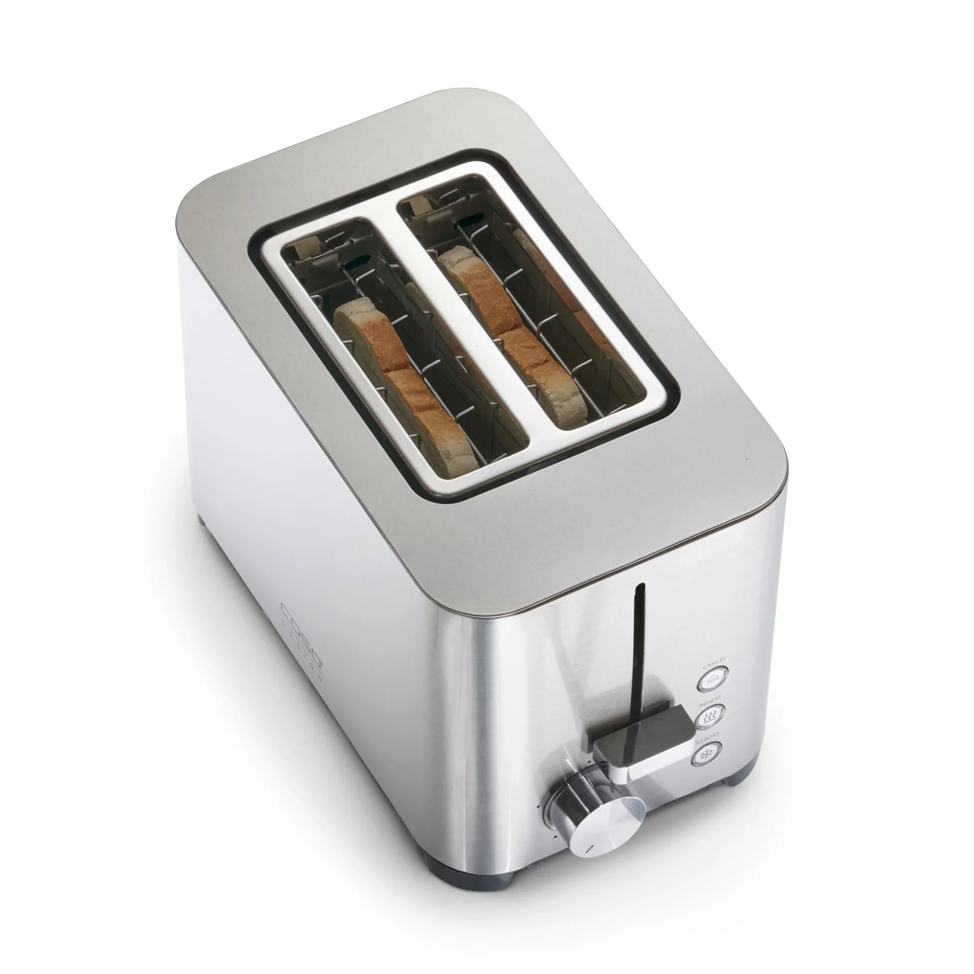 Toaster, Classico "T2 DUO", Edelstahl, 750 Watt - 2
