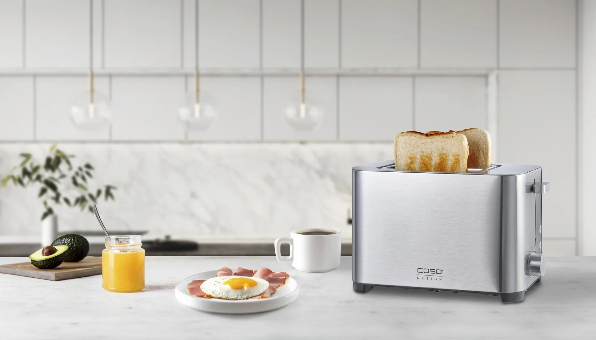 Toaster, Classico "T2 DUO", Edelstahl, 750 Watt - 3