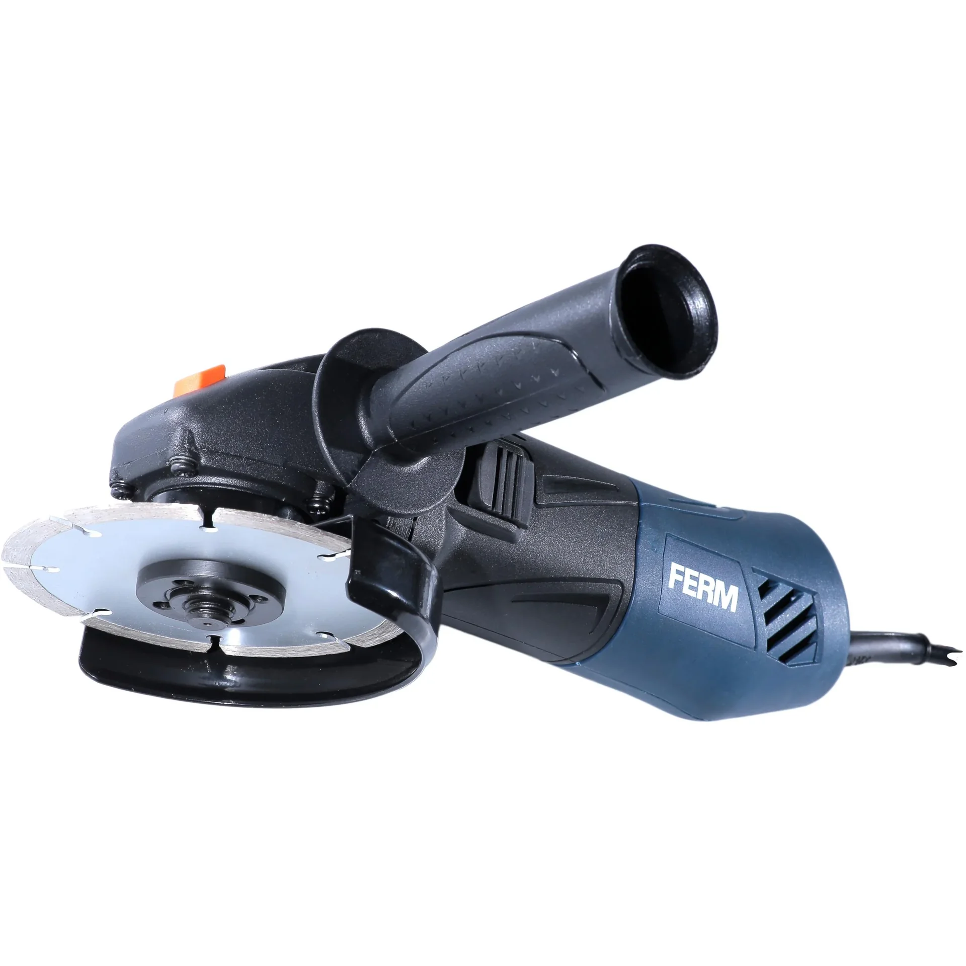AGM1086 Winkelschleifer 500W - 115mm - Elektronische wiederanlaufschutz - Soft griff - Mit Seitenhandgriff und Schrauben - 4