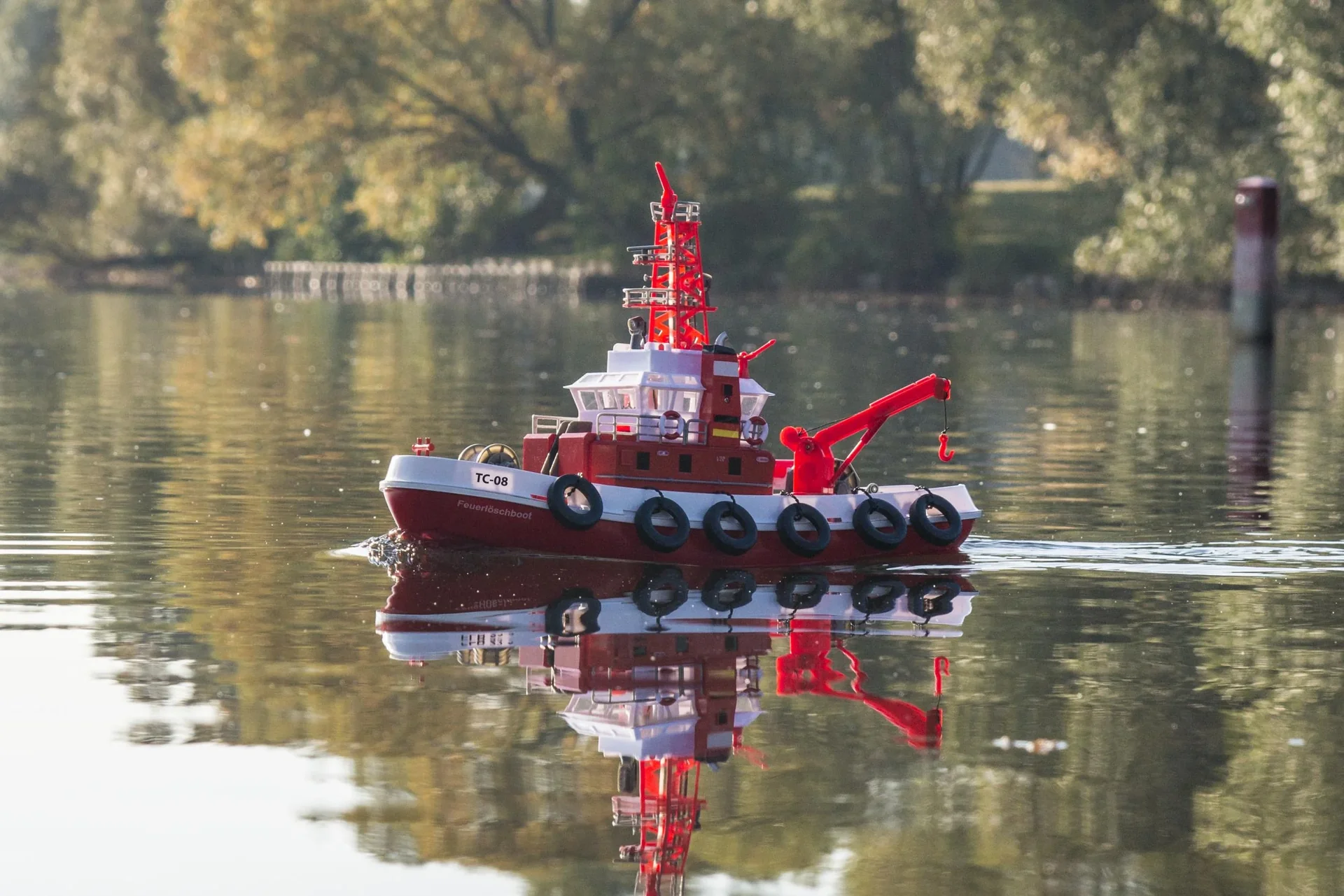 RC-Feuerlöschboot TC-08 2.4G 100% RTR - 2
